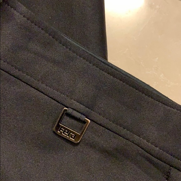 Size 14R black FERA snowboarding pants w/stirrups - Picture 2 of 6